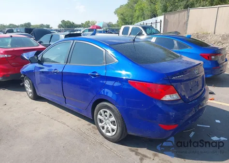 2014 Hyundai Accent Gls from USA, damaged, VIN KMHCT4AE6EU688460